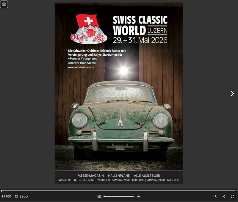 Messekatalog Swiss Classic World 2026 auf Issuu